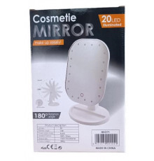 БЕЗ КОРОБКИ Зеркало с LED подсветкой овальное 20LED HHO71 (MA-16) [403] (36 шт/ящ) @