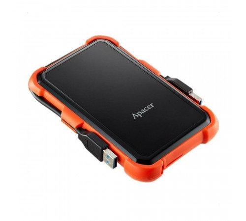 Зовнішній жорсткий диск PHD External 2.5'' Apacer USB 3.1 AC630 1TB Orange (color box) (AP1TBAC630T-1)