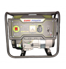 Генератор бензиновый Europower EP2900DX (1,2-1,5KVA) (Ручной пуск) (Бак-6л) (Ножки) //