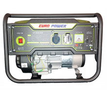 НЕТУ Генератор бензиновый Europower EP3900DX (3,2-3,5KVA) (Ручной пуск) (Бак-10л) (Ножки)