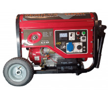 НЕТУ Генератор бензиновый Semilux S9000ET (3,5-3,75KW) (AVR) (Електростартер) (Бак-15л) (Колёса/ручки) //