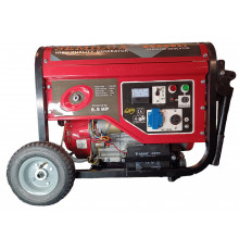 НЕТУ Генератор бензиновый Semilux S9000ET (3,5-3,75KW) (AVR) (Електростартер) (Бак-15л) (Колёса/ручки) //