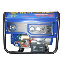 НЕТУ Генератор бензиновый Renyuwang RS18000E (3,2-3,5KW) (AVR) (Електростартер) (Бак-15л) (Ножки) //