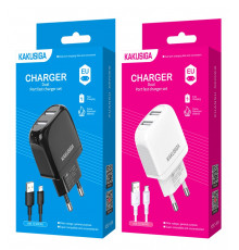 НЕТУ Зарядное устройство 220V KAKUSIGA KSC-694 Xuan Speed ​​Series Lightning(Apple)