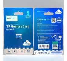 Карта пам'яті Hoco 4Gb 6 Class 40Mb-s (без адаптера)