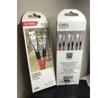 Кабель USB-MicroUSB KSC-100 Kakusiga 1.2м 2.8A //