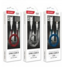 Кабель USB-Lightning(Apple) KAKU KSC-105 1м, 2.8А //