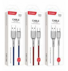 Кабель USB-Lighting/MicroUSB KSC-128 Kakusiga Abspicious Line Series 1.2м, 3.2А //
