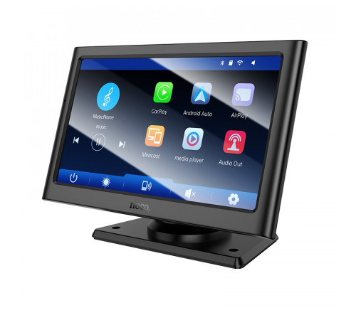Монітор для авто HOCO HU2 Imogen 7-inch car wireless portable screen Black (6942007623681)