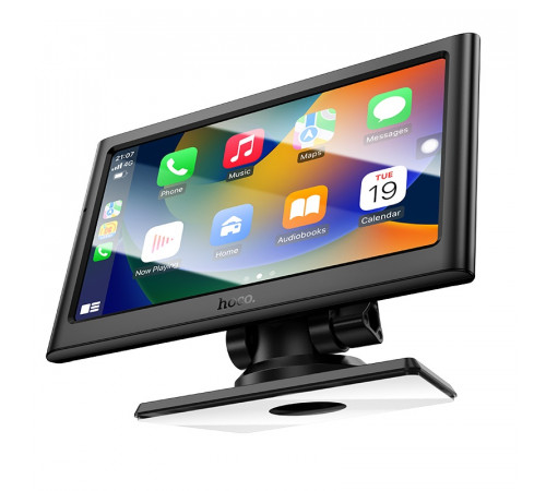 Монітор для авто HOCO HU2 Imogen 7-inch car wireless portable screen Black (6942007623681)