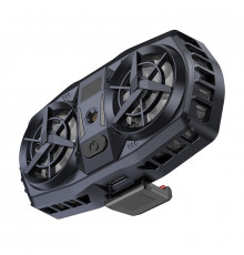 Кулер для мобільного Hoco GM36 Mustango mobile phone dual cooler Black (6942007645058)