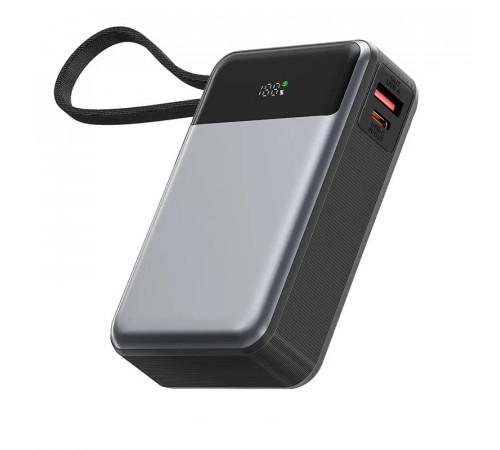 Зовнішній акумулятор ACEFAST M21 PD65W power bank with cable 20000mAh Black (6974316283898)