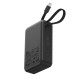 Зовнішній акумулятор ACEFAST M21 PD65W power bank with cable 20000mAh Black (6974316283898)