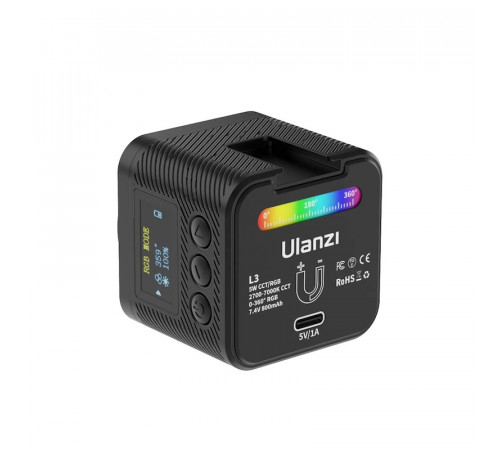 Відеосвітло Ulanzi L3 RGB COB Fill Light, 5W (UV-L052GBB1 L3 RGB) (L052GBB1)