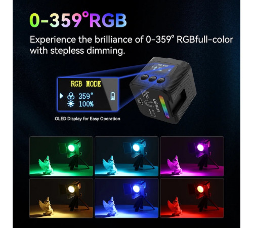 Відеосвітло Ulanzi L3 RGB COB Fill Light, 5W (UV-L052GBB1 L3 RGB) (L052GBB1)