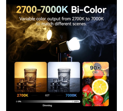 Відеосвітло Ulanzi L3 RGB COB Fill Light, 5W (UV-L052GBB1 L3 RGB) (L052GBB1)