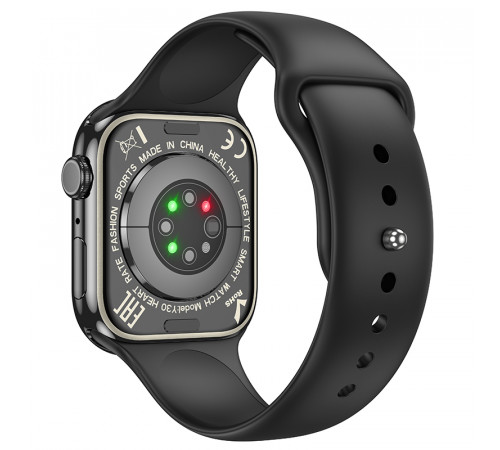 Смарт-годинник HOCO Y30 50mm. 230 mAh. IP67 Smart sports watch(call version) Black (6942007648950)
