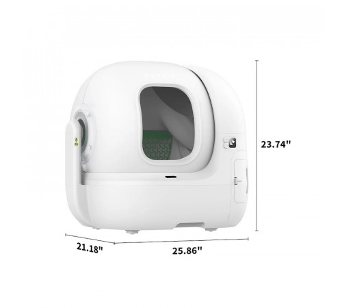 Смарт автоматичний лоток PETKIT Purobot Max Pro with Camera (P9904)