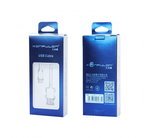 Кабель USB-Lightning(Apple) S05 Konfulon //