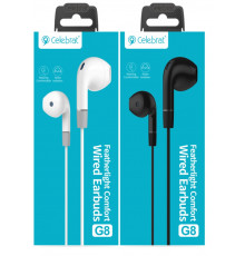 Наушники проводные CELEBRAT G8 //