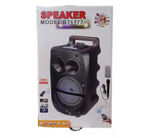 НЕТУ Акустическая система ZQS1777/1778 (8"x1+2") (20W+5W) (Проводной микрофон) (2400mAh) (Пульт)