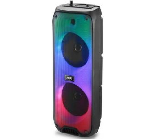 НЕТУ Акустическая система RX-6268 (6.5"х2) (10W) (Проводной микрофон) (2400mAh) (Пульт)