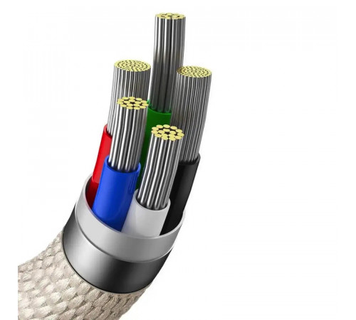 Кабель Baseus Crystal Shine Series Fast Charging Data Cable Type-C to iP 20W 1.2m Pink (CAJY001304)
