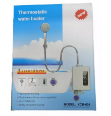 НЕТУ Бойлер кран настенный проточный водонагрватель с душем RX-021 # [204] (24 шт/ящ)