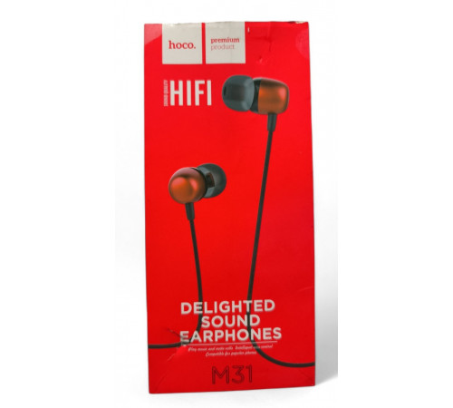 Наушники проводные HOCO M31 //