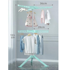 НЕТУ Сушилка для одежды напольная FOLDING COAT HANGER [309] (15 шт/ящ)