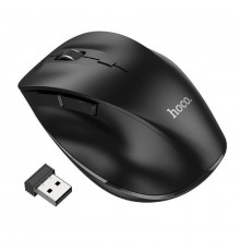 Маніпулятор миша HOCO GM24 Mystic six-button dual-mode business wireless mouse Black (6931474799432)