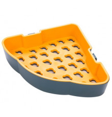 Полка в ваную угловая (пластик) [309] (80 шт/ящ)