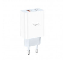 Мережевий зарядний пристрій HOCO C97A PD20W+QC3.0 charger White (6931474766076)