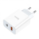 Мережевий зарядний пристрій HOCO C97A PD20W+QC3.0 charger White (6931474766076)