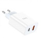 Мережевий зарядний пристрій HOCO C97A PD20W+QC3.0 charger White (6931474766076)