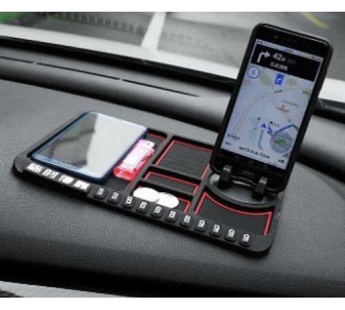 НЕТУ Органайзер для мобильного телефона на торпеду липкий (LY-70) [108] (250 шт/ящ)