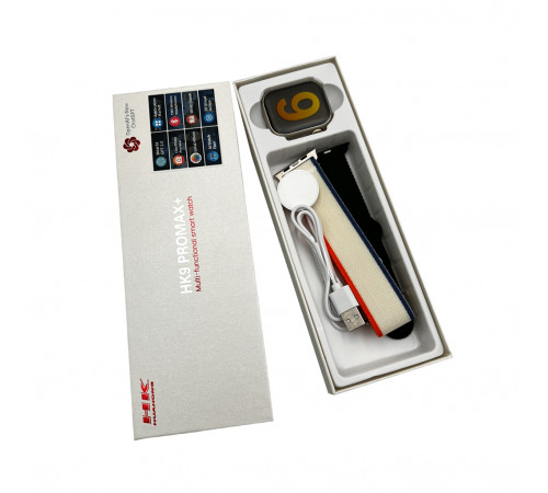 Смарт-годинник HK 9 Pro Max Plus 45mm. 230 mAh. IP67 Amoled Green (HK9PMMINIGreen)