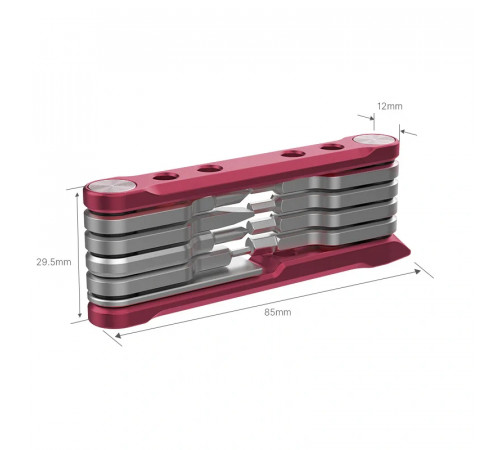 Мультитул Ulanzi Vijim Folding Tool Set With Screwdrivers And Wrenches (C035GBB1 CM029) (C035GBB1)