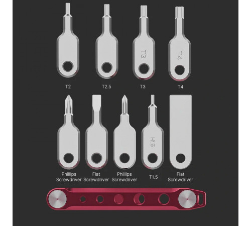 Мультитул Ulanzi Vijim Folding Tool Set With Screwdrivers And Wrenches (C035GBB1 CM029) (C035GBB1)