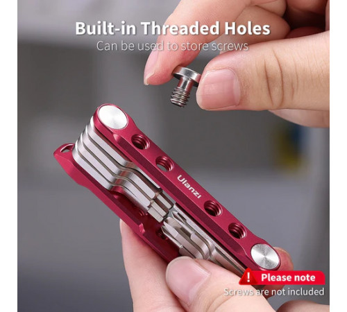 Мультитул Ulanzi Vijim Folding Tool Set With Screwdrivers And Wrenches (C035GBB1 CM029) (C035GBB1)