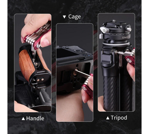 Мультитул Ulanzi Vijim Folding Tool Set With Screwdrivers And Wrenches (C035GBB1 CM029) (C035GBB1)