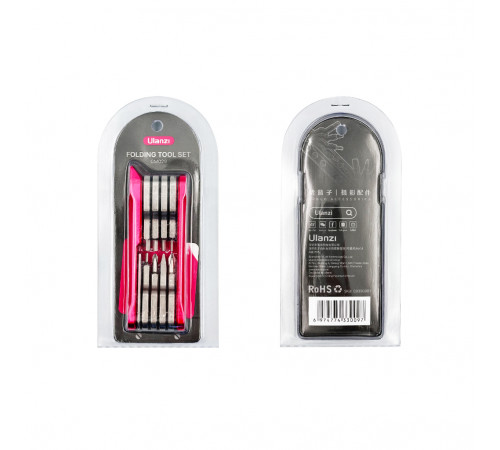 Мультитул Ulanzi Vijim Folding Tool Set With Screwdrivers And Wrenches (C035GBB1 CM029) (C035GBB1)