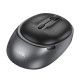 Маніпулятор миша HOCO GM34 Nuevo dual-mode business wireless mouse Black Metal Gray (6942007632782)