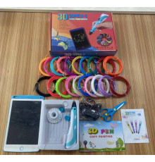 Ручка 3D-PEN-6 (+планшет для рисования, пластик - PLA высокой t°) // [101] [004] (40 шт/ящ)