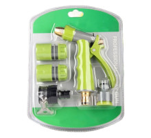 НЕТУ Насадка на шланг пистолет-распылитель (ЗЕЛЁНЫЙ БЛИСТЕР) (HIGH PRESSURE WASHING WATER GUN) // (50 шт/ящ)