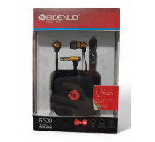 Наушники проводные BIDENUO G500 //