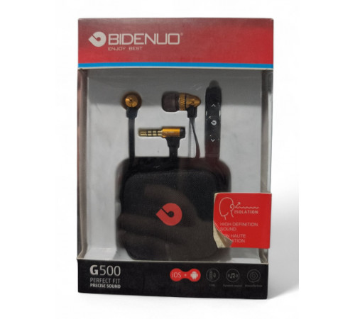 Наушники проводные BIDENUO G500 //