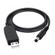Кабель живлення для роутера USB-DC 5v-12v (1m) (USBDC512)