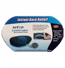 Подушка ортопедична поясничная Back Support Pillow Comfy Curve (LY-27) (60 шт/ящ)