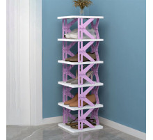 НЕТУ Полка для обуви SIX-LAYER FOLDENG (LY-40) (16 шт/ящ)